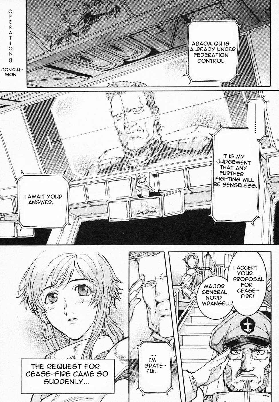 Mobile Suit Gundam Gaiden REBELLION: Space, at the End of a Flash... Chapter 8 - Page 2