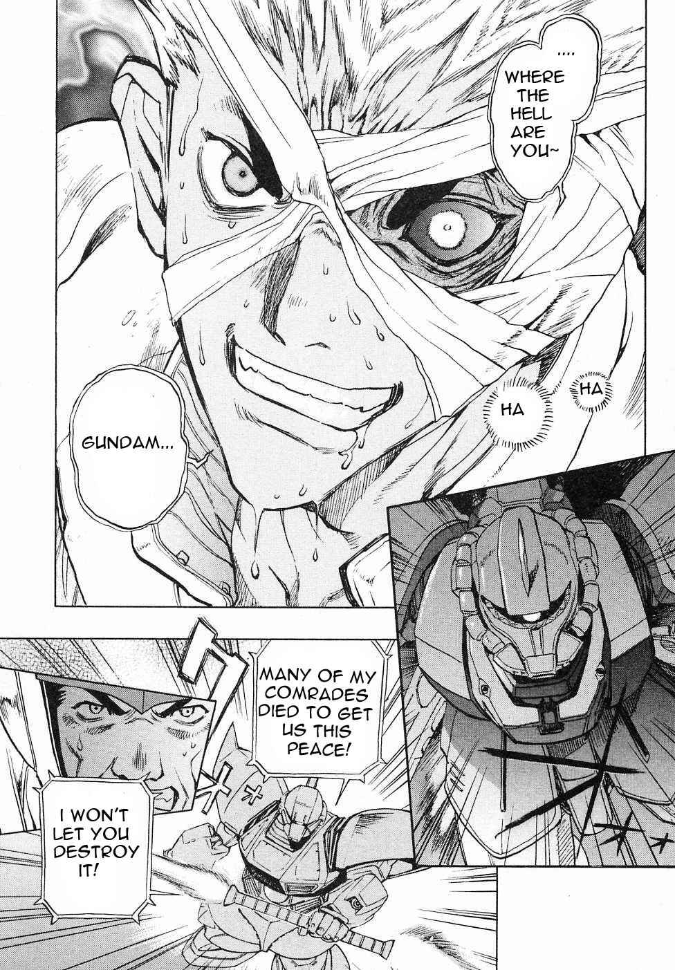 Mobile Suit Gundam Gaiden REBELLION: Space, at the End of a Flash... Chapter 8 - Page 20