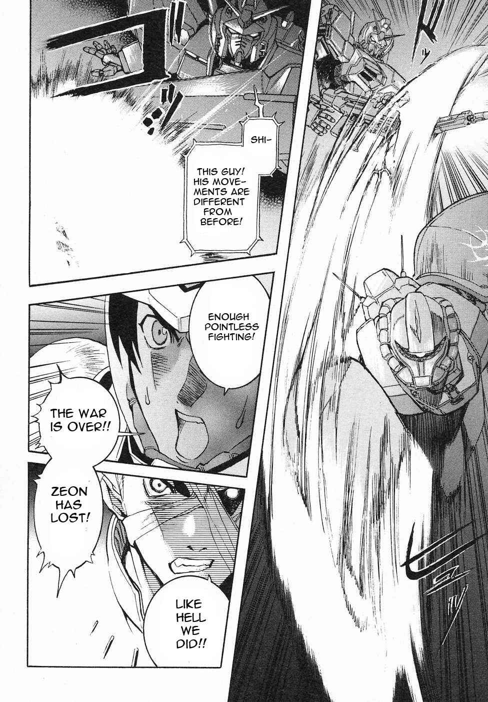Mobile Suit Gundam Gaiden REBELLION: Space, at the End of a Flash... Chapter 8 - Page 25