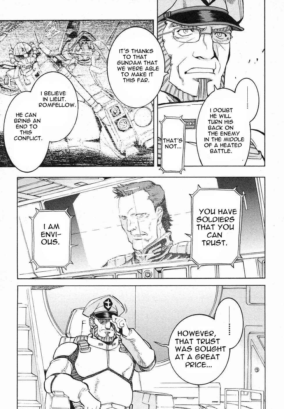 Mobile Suit Gundam Gaiden REBELLION: Space, at the End of a Flash... Chapter 8 - Page 28