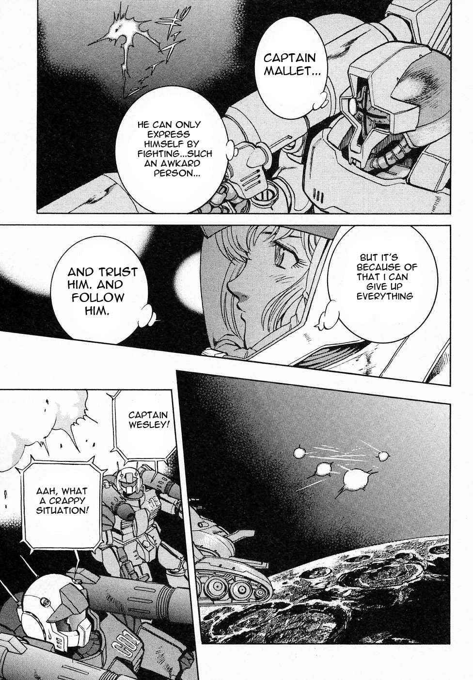 Mobile Suit Gundam Gaiden REBELLION: Space, at the End of a Flash... Chapter 8 - Page 36