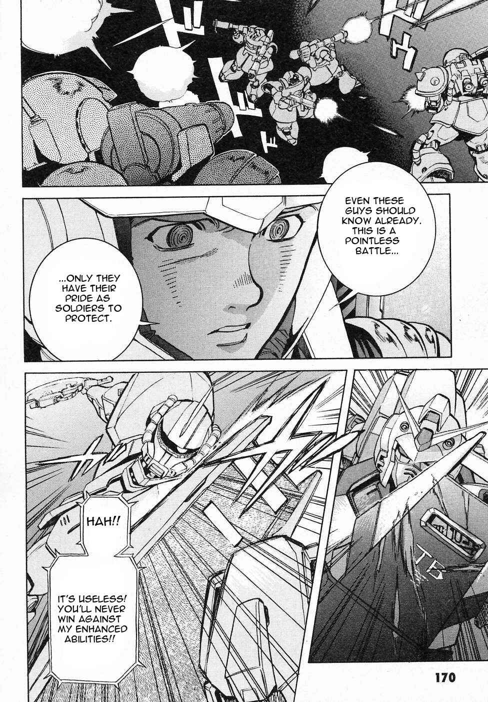 Mobile Suit Gundam Gaiden REBELLION: Space, at the End of a Flash... Chapter 8 - Page 37