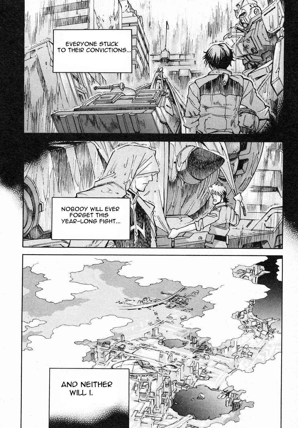 Mobile Suit Gundam Gaiden REBELLION: Space, at the End of a Flash... Chapter 8 - Page 50