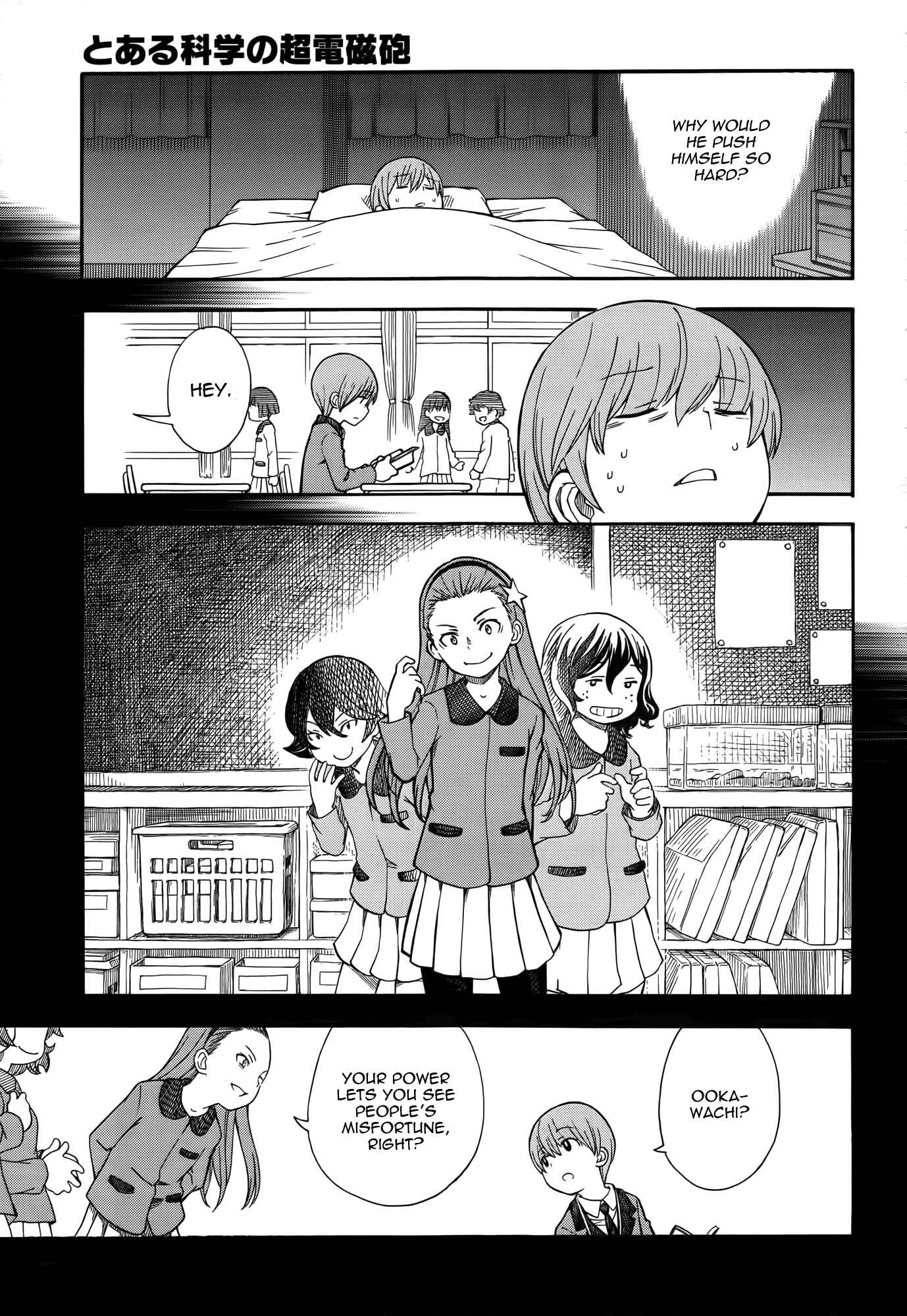 Toaru Majutsu no Index Gaiden: Toaru Kagaku no Railgun Chapter 75 - Page 15