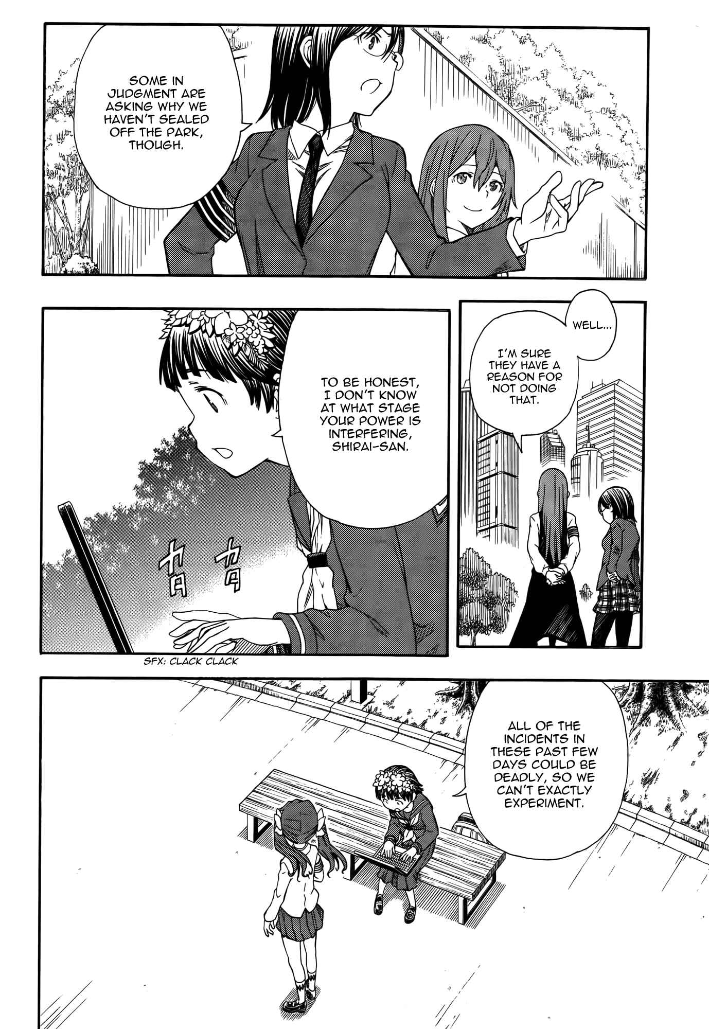 Toaru Majutsu no Index Gaiden: Toaru Kagaku no Railgun Chapter 75 - Page 8