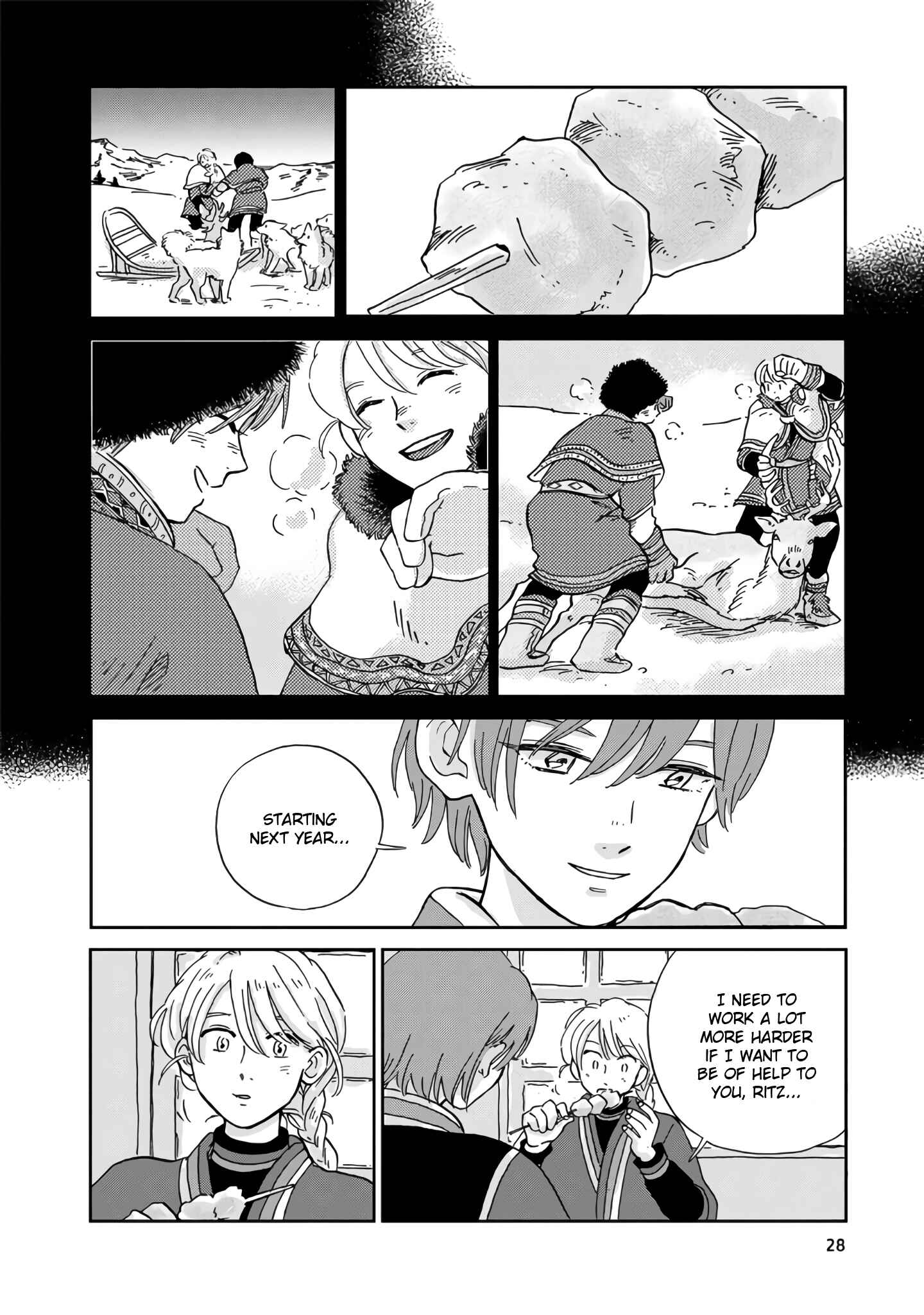 Hokuo Kizoku to Moukinzuma no Yukiguni Karigurashi Chapter 12 - Page 11
