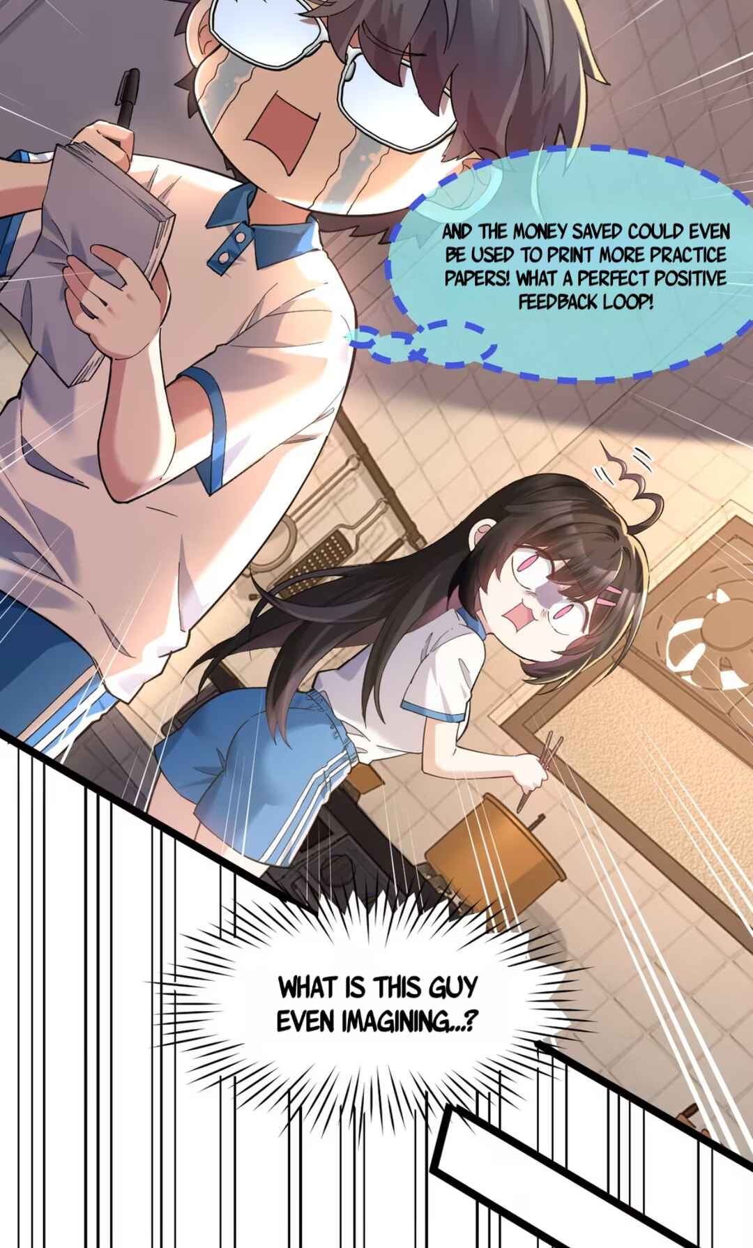 Jǐnguǎn Shì Xuébà Xìtǒng, dàn Xiǎosū Tóngxué de Hǎogǎndù Zài Wěnbù Tíshēng Chapter 10 - Page 41