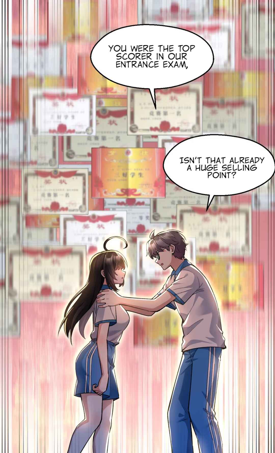 Jǐnguǎn Shì Xuébà Xìtǒng, dàn Xiǎosū Tóngxué de Hǎogǎndù Zài Wěnbù Tíshēng Chapter 10 - Page 8