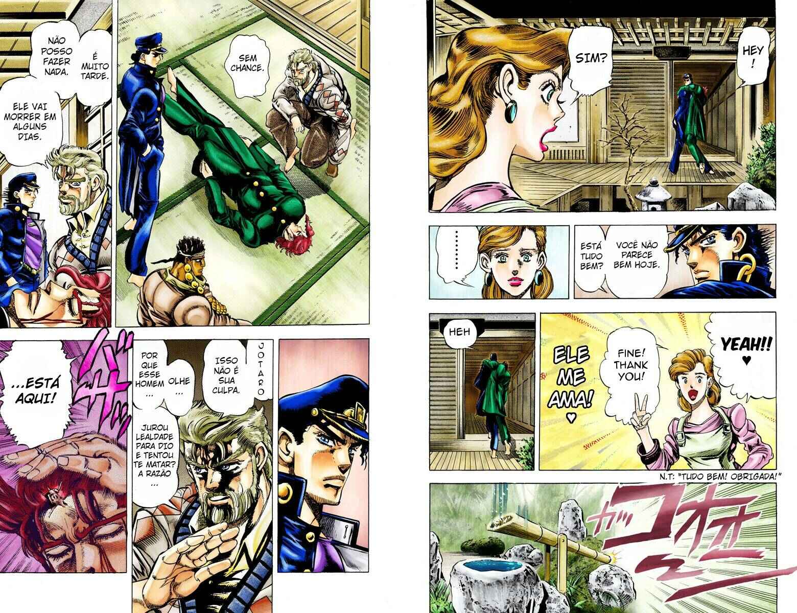 JoJo no Kimyou na Bouken: Part 3 - Stardust Crusaders Color-ban Chapter 7 - Page 3