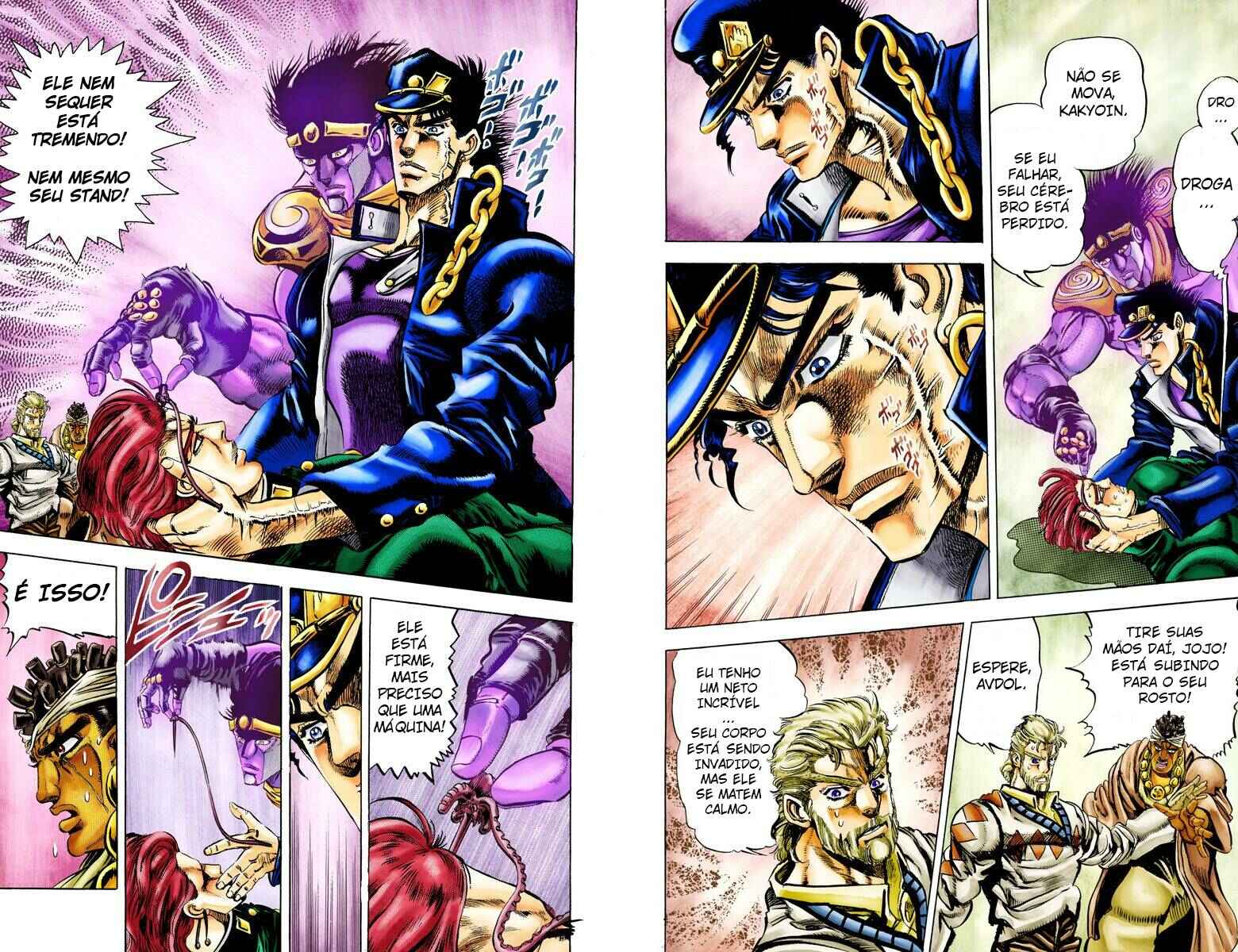 JoJo no Kimyou na Bouken: Part 3 - Stardust Crusaders Color-ban Chapter 7 - Page 9