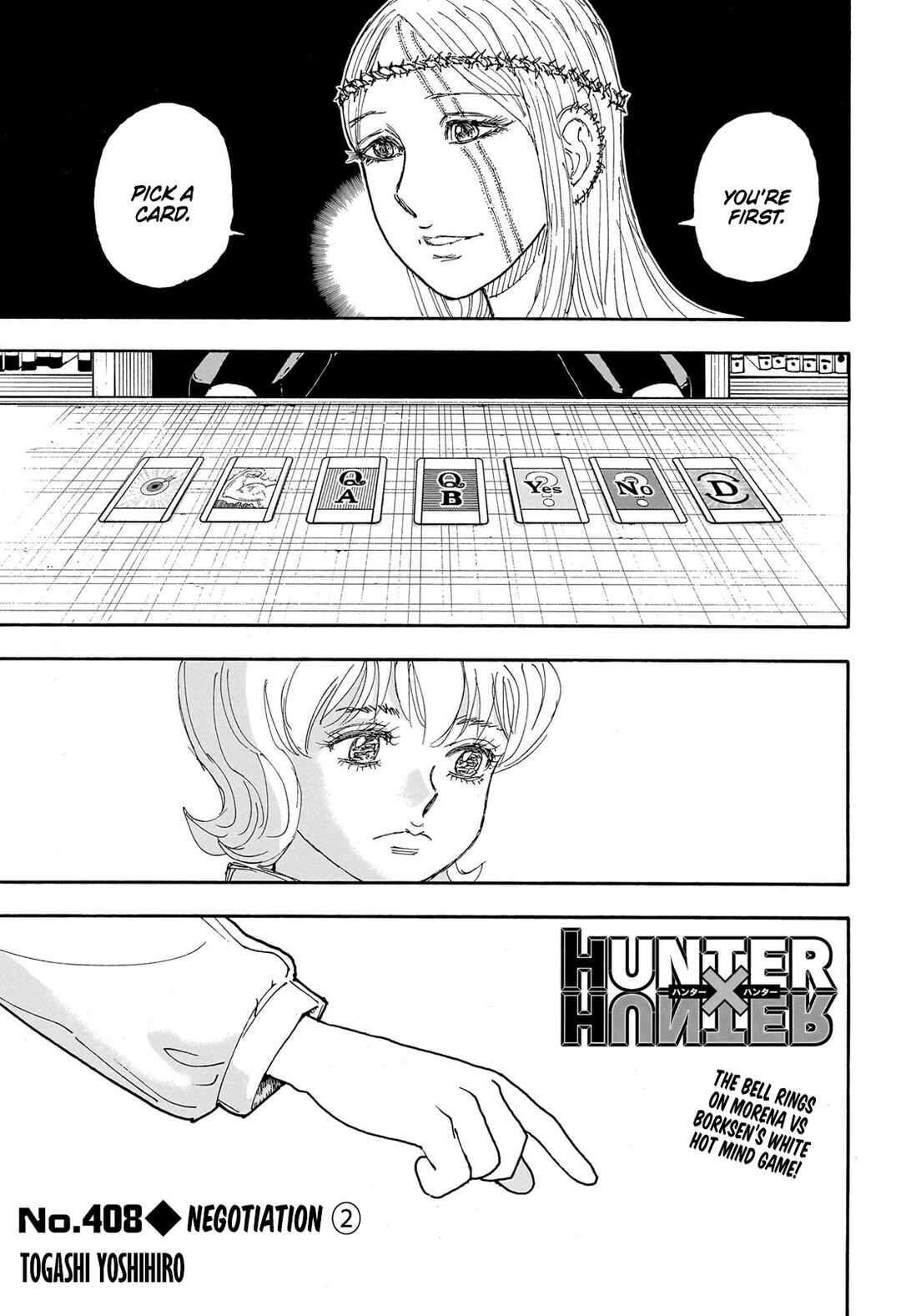 Hunter x Hunter Chapter 408 - Page 1