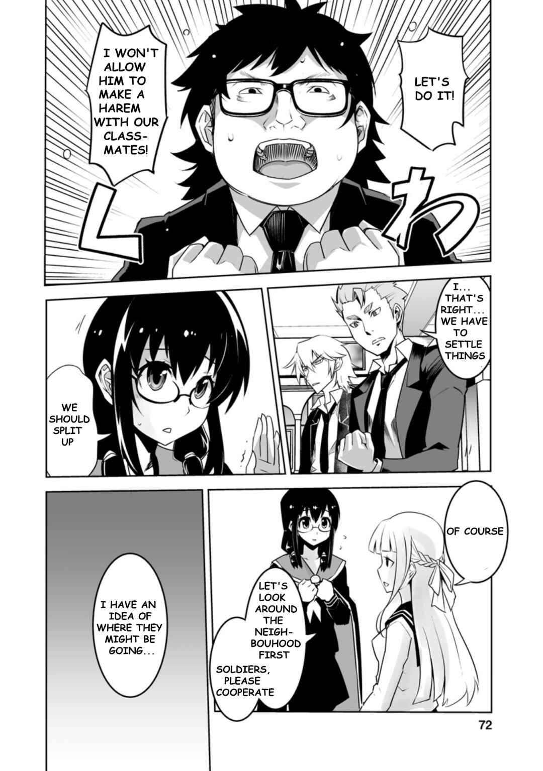 Class Ten'i de Ore dake Haburareta node, Doukyuusei Harem Tsukuru koto ni shita Chapter 23.1 - Page 6