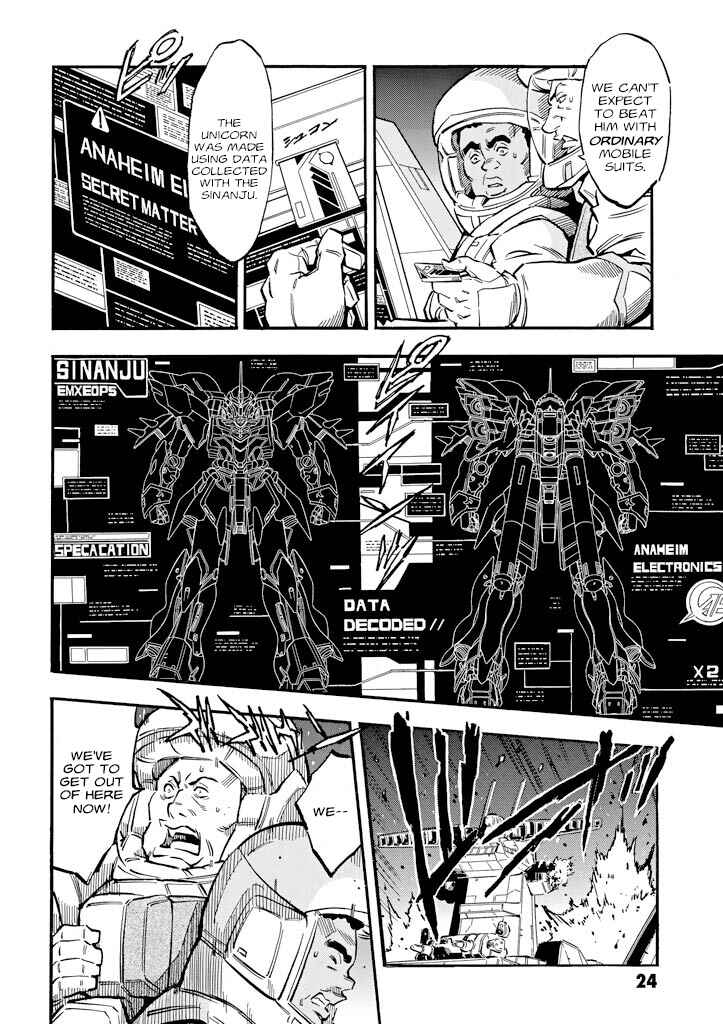Mobile Suit Gundam UC (Unicorn) - Bande Dessinée Chapter 15 - Page 25