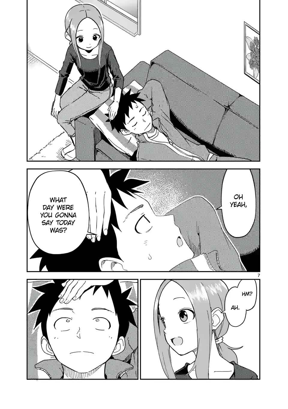 Karakai Jouzu no (Moto) Takagi-san Chapter 254 - Page 7