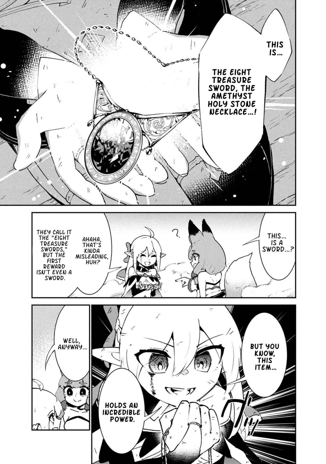 Suterare Elf-san wa Sekai de Ichiban Tsuyokute Kawaii! Chapter 8.1 - Page 13