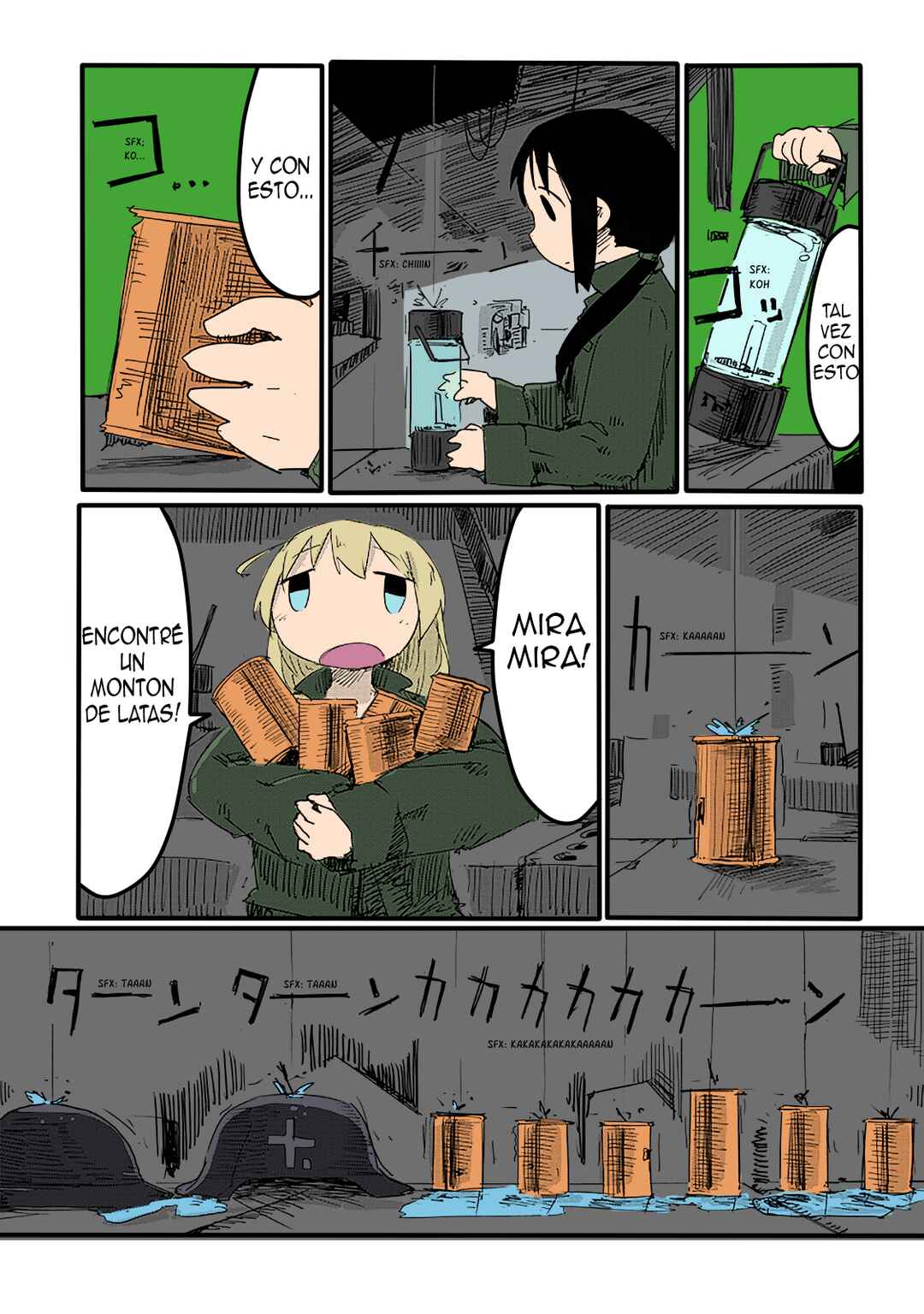 Shoujo Shuumatsu Ryokou (Fan Colored) Chapter 11 - Page 11