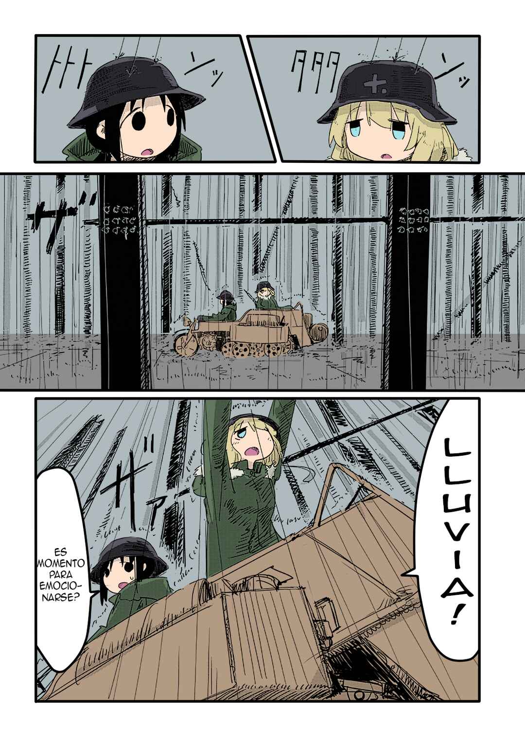 Shoujo Shuumatsu Ryokou (Fan Colored) Chapter 11 - Page 2