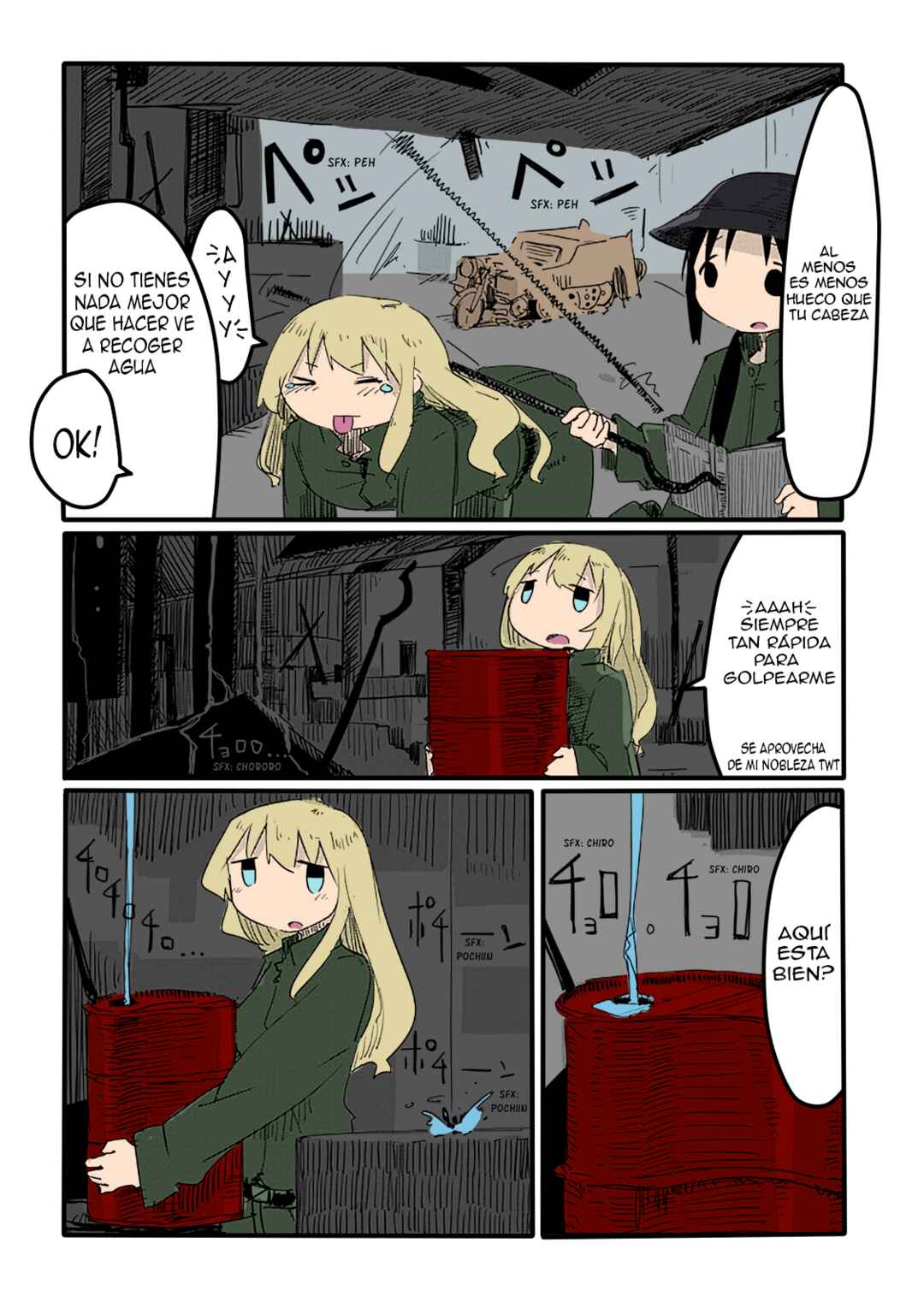 Shoujo Shuumatsu Ryokou (Fan Colored) Chapter 11 - Page 8