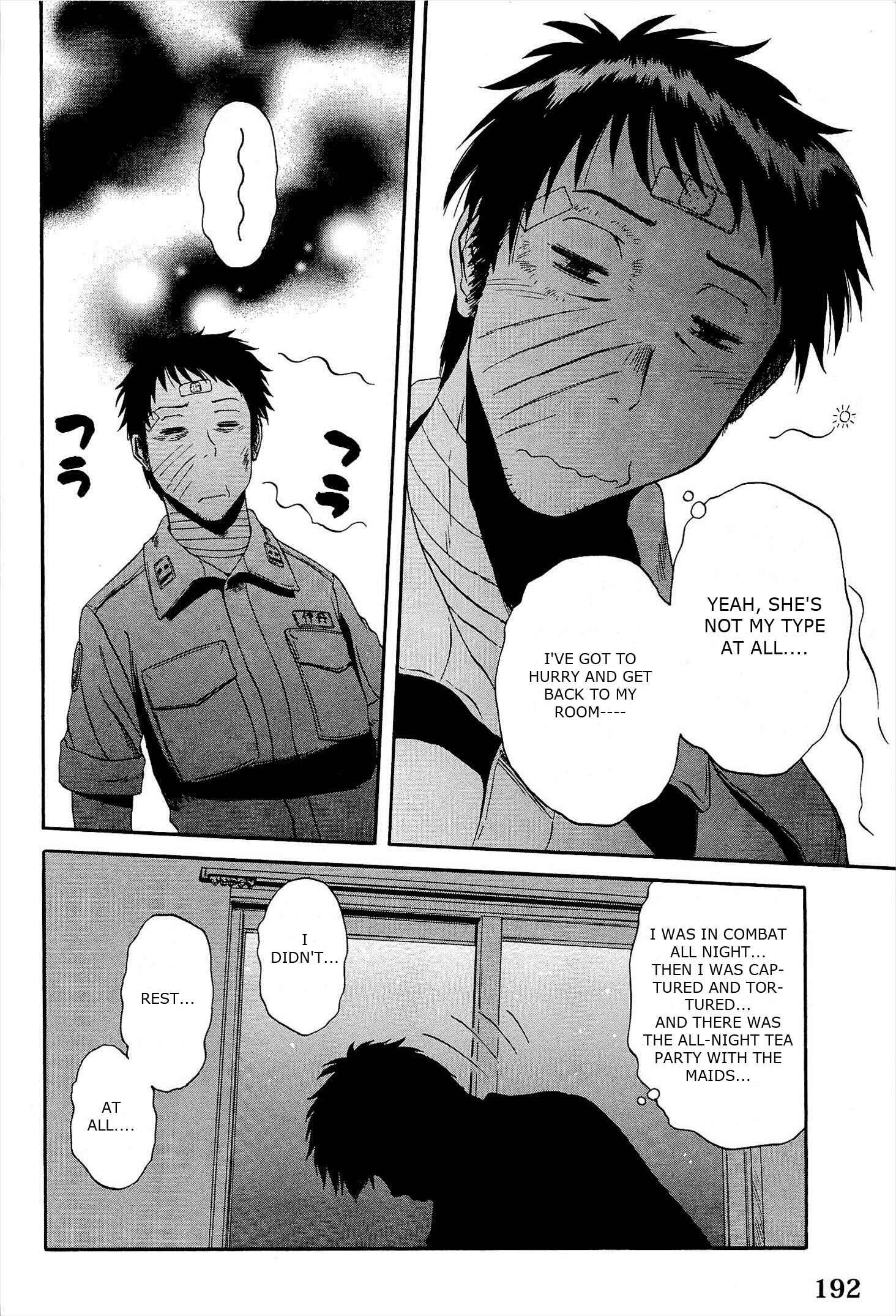 GATE - Jieitai Kanochi nite, Kaku Tatakaeri Chapter 16 - Page 12
