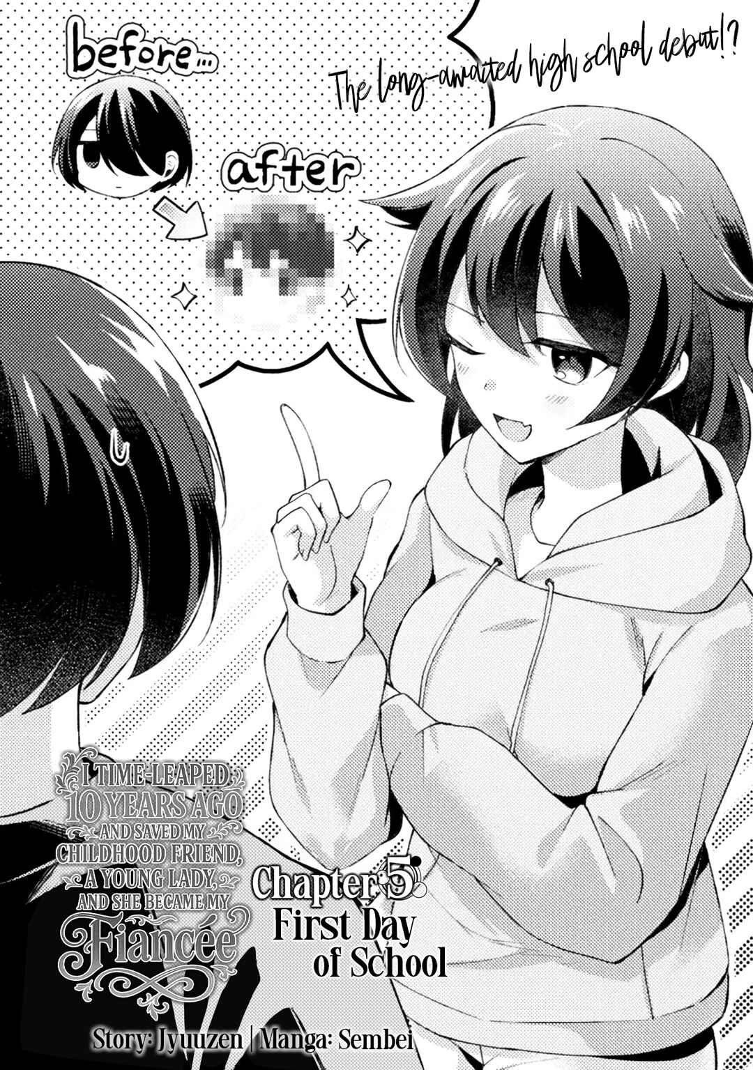 10-nenmae ni Time Leap shite Osananajimi no Ojousama wo Tasuketara Iinazuke ni Narimashita Chapter 5 - Page 3