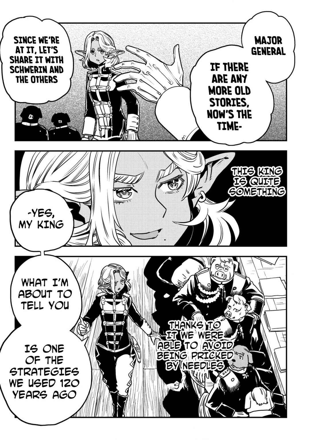 Orcsen Oukokushi ~Yaban na Orc no Kuni wa, Ikanishite Heiwa na Elf no Kuni wo Yakiharau ni Itatta ka~ Chapter 6 - Page 32