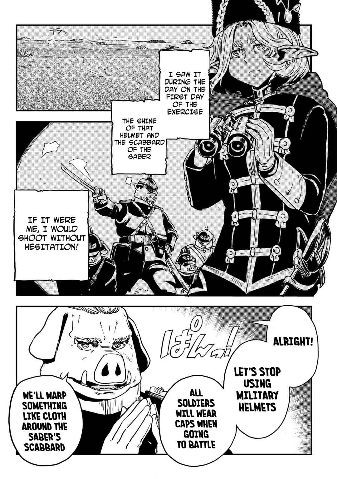 Orcsen Oukokushi ~Yaban na Orc no Kuni wa, Ikanishite Heiwa na Elf no Kuni wo Yakiharau ni Itatta ka~ Chapter 6 - Page 38