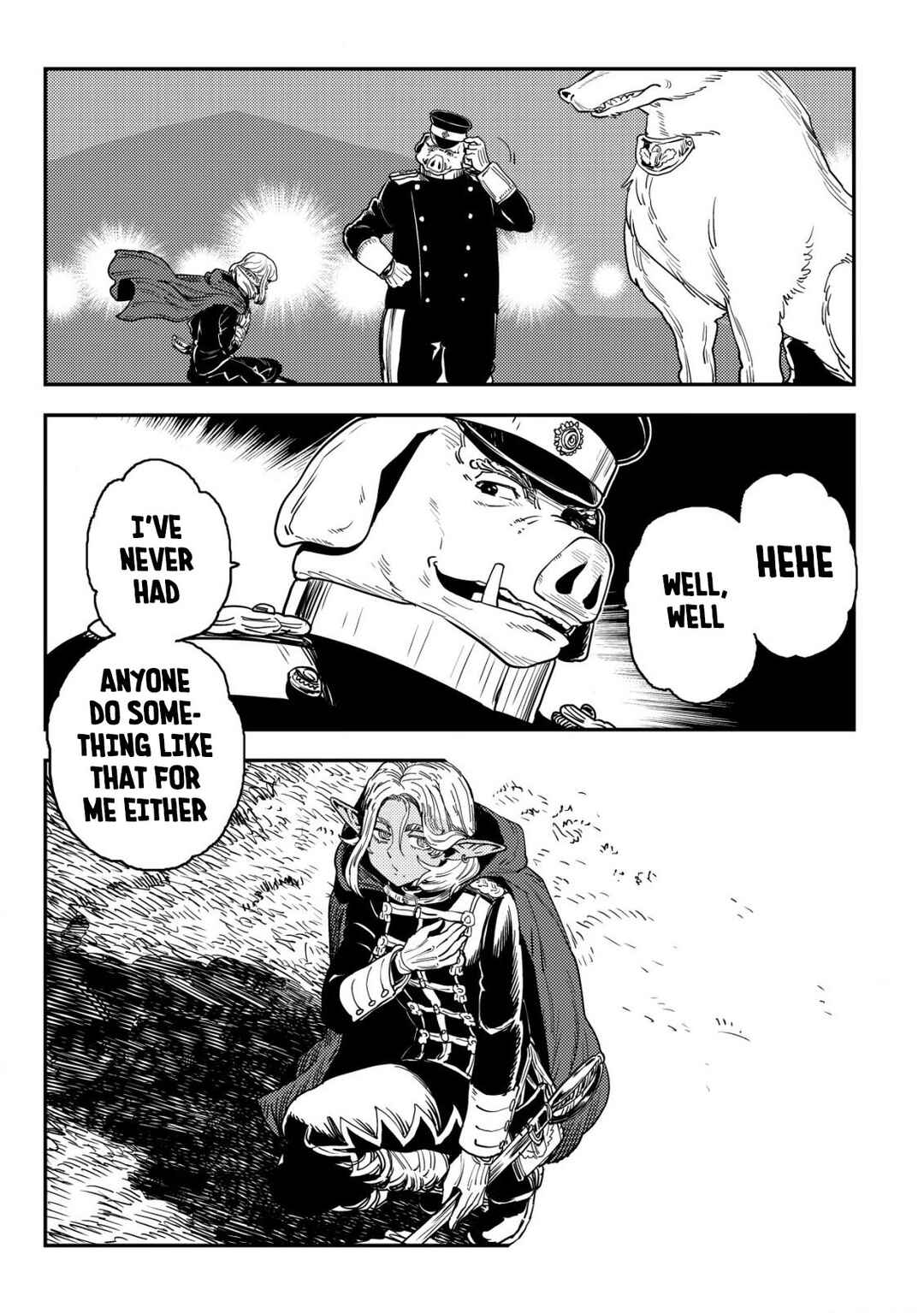 Orcsen Oukokushi ~Yaban na Orc no Kuni wa, Ikanishite Heiwa na Elf no Kuni wo Yakiharau ni Itatta ka~ Chapter 6 - Page 50