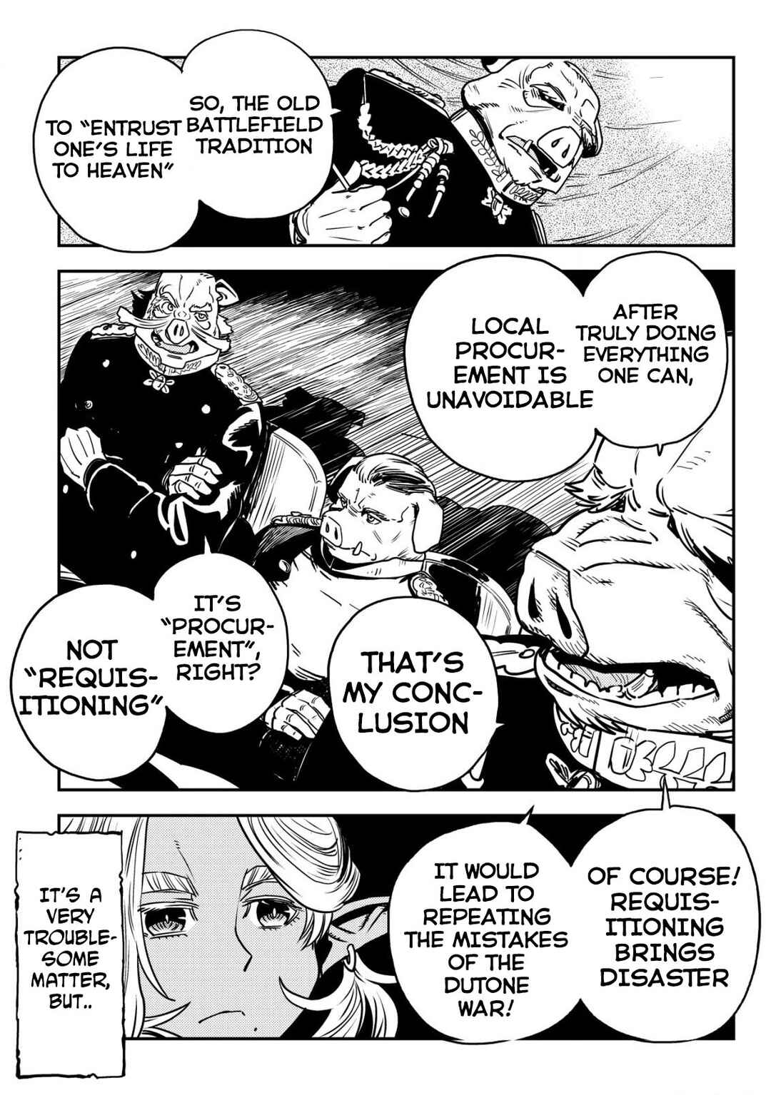 Orcsen Oukokushi ~Yaban na Orc no Kuni wa, Ikanishite Heiwa na Elf no Kuni wo Yakiharau ni Itatta ka~ Chapter 6 - Page 9