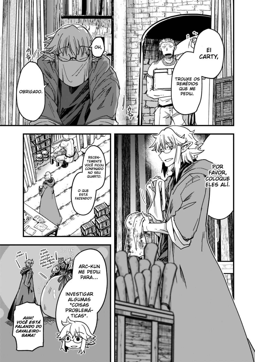 Gaikotsu Kishi-sama, Tadaima Isekai e Odekake-chuu Chapter 49 - Page 12