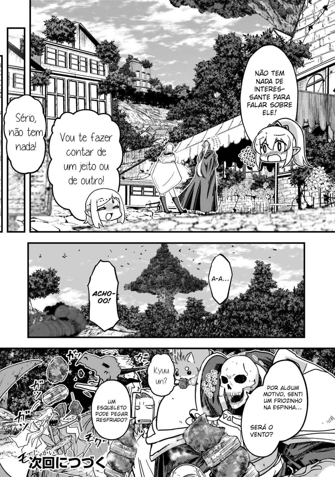 Gaikotsu Kishi-sama, Tadaima Isekai e Odekake-chuu Chapter 49 - Page 41