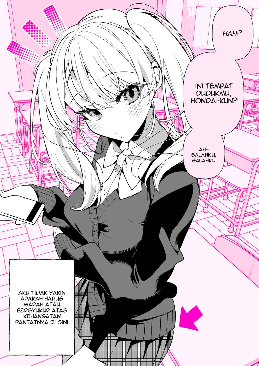 Tonari no Gal wa Kuchisabishii-chan Chapter 3 - Page 1