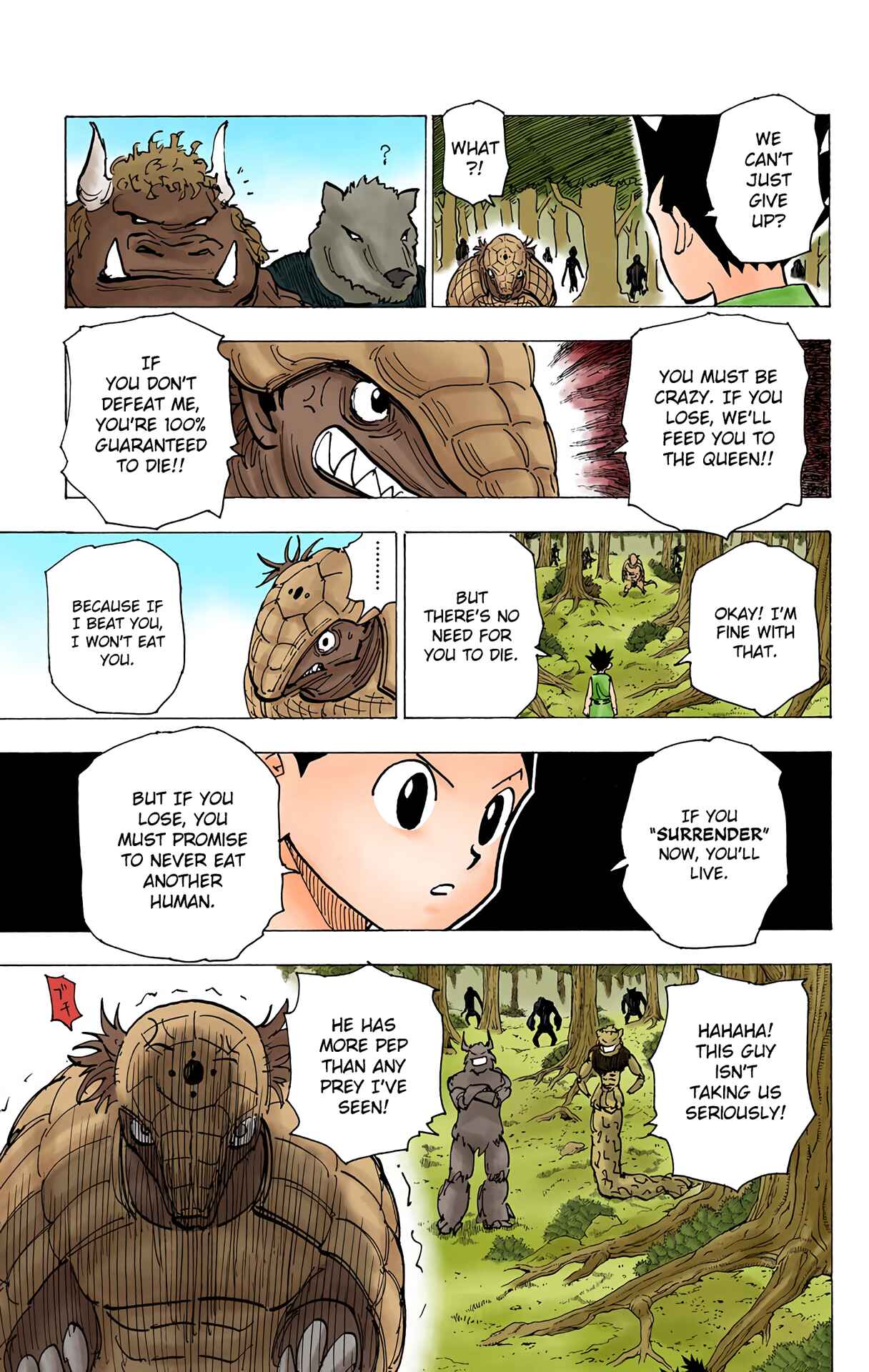 Hunter x Hunter (Official Colored) Chapter 195 - Page 4