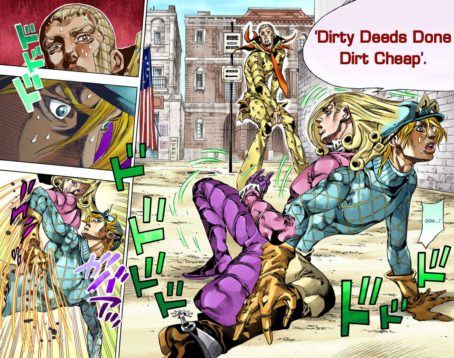JoJo no Kimyou na Bouken: Part 7 - Steel Ball Run Color-ban Chapter 69 - Page 13