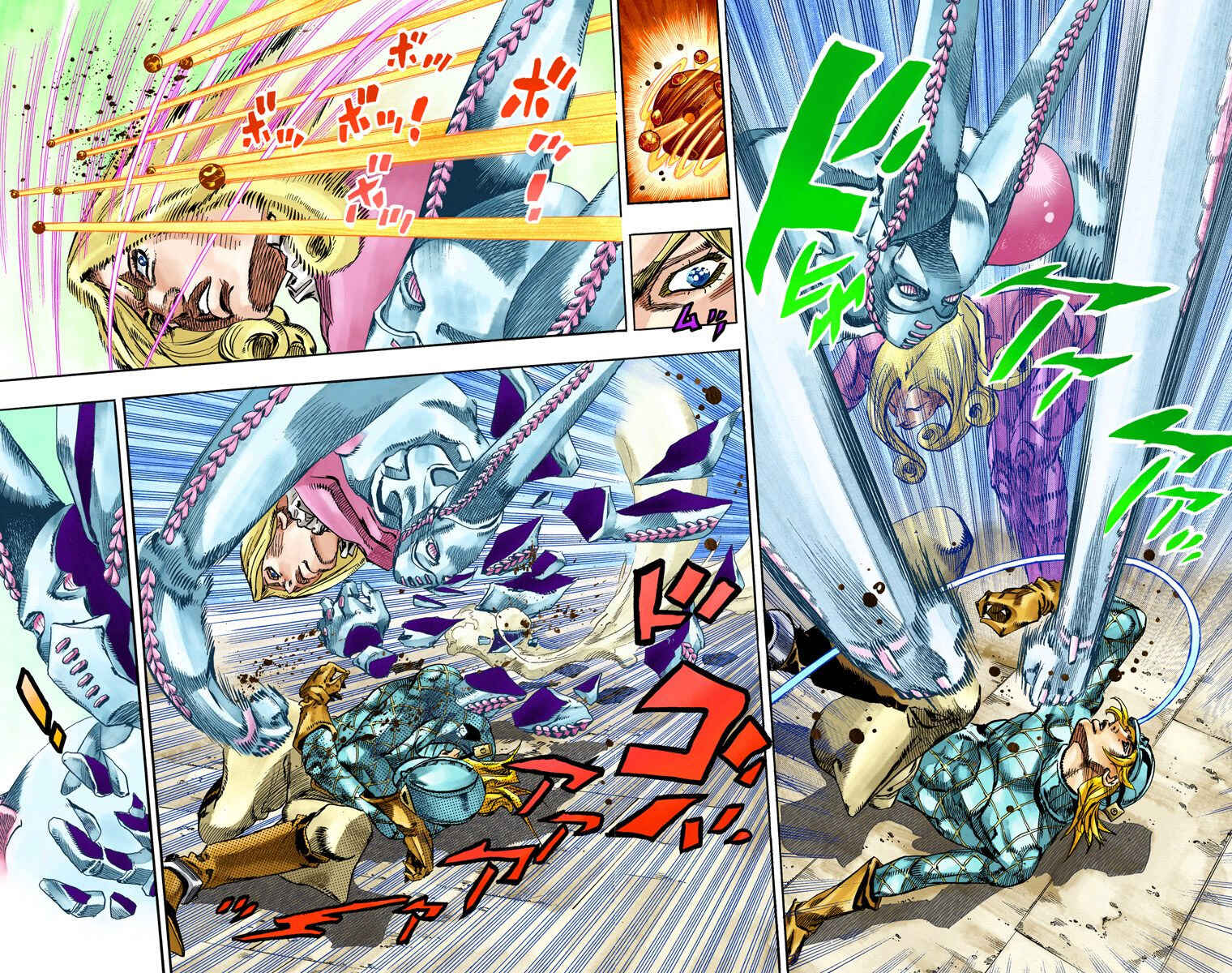 JoJo no Kimyou na Bouken: Part 7 - Steel Ball Run Color-ban Chapter 69 - Page 14