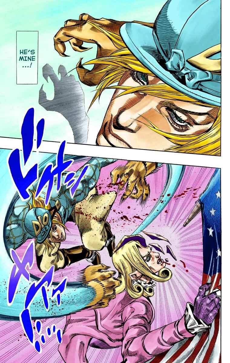 JoJo no Kimyou na Bouken: Part 7 - Steel Ball Run Color-ban Chapter 69 - Page 17