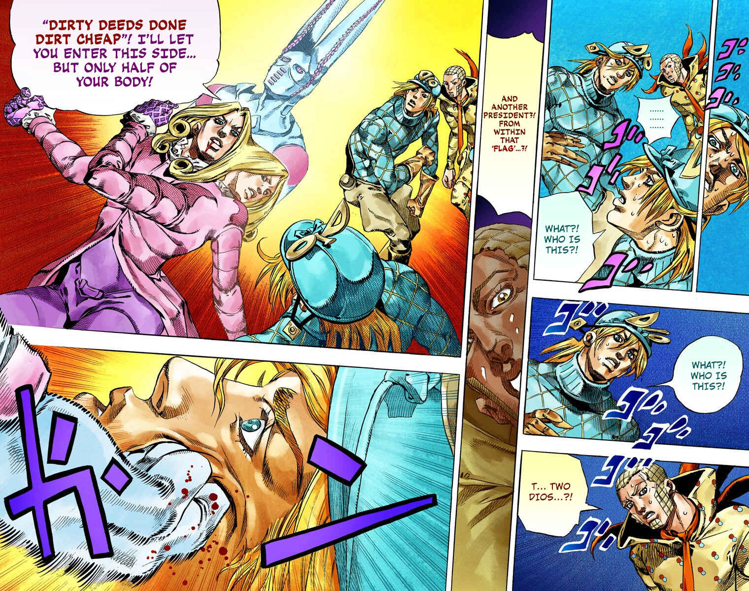 JoJo no Kimyou na Bouken: Part 7 - Steel Ball Run Color-ban Chapter 69 - Page 25