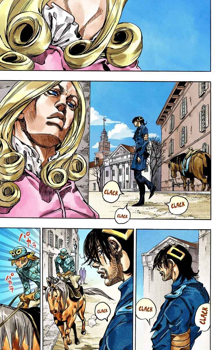 JoJo no Kimyou na Bouken: Part 7 - Steel Ball Run Color-ban Chapter 69 - Page 30