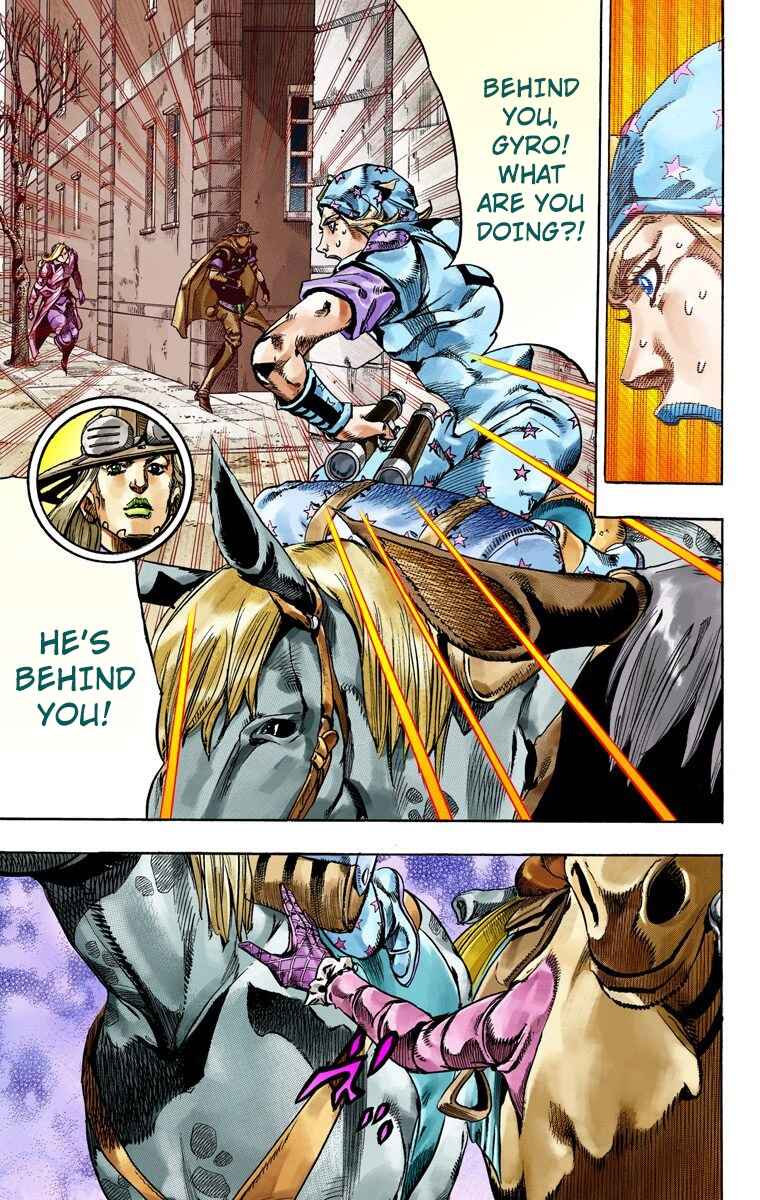 JoJo no Kimyou na Bouken: Part 7 - Steel Ball Run Color-ban Chapter 69 - Page 32
