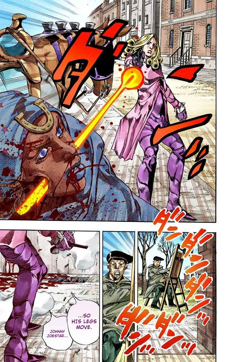 JoJo no Kimyou na Bouken: Part 7 - Steel Ball Run Color-ban Chapter 69 - Page 34