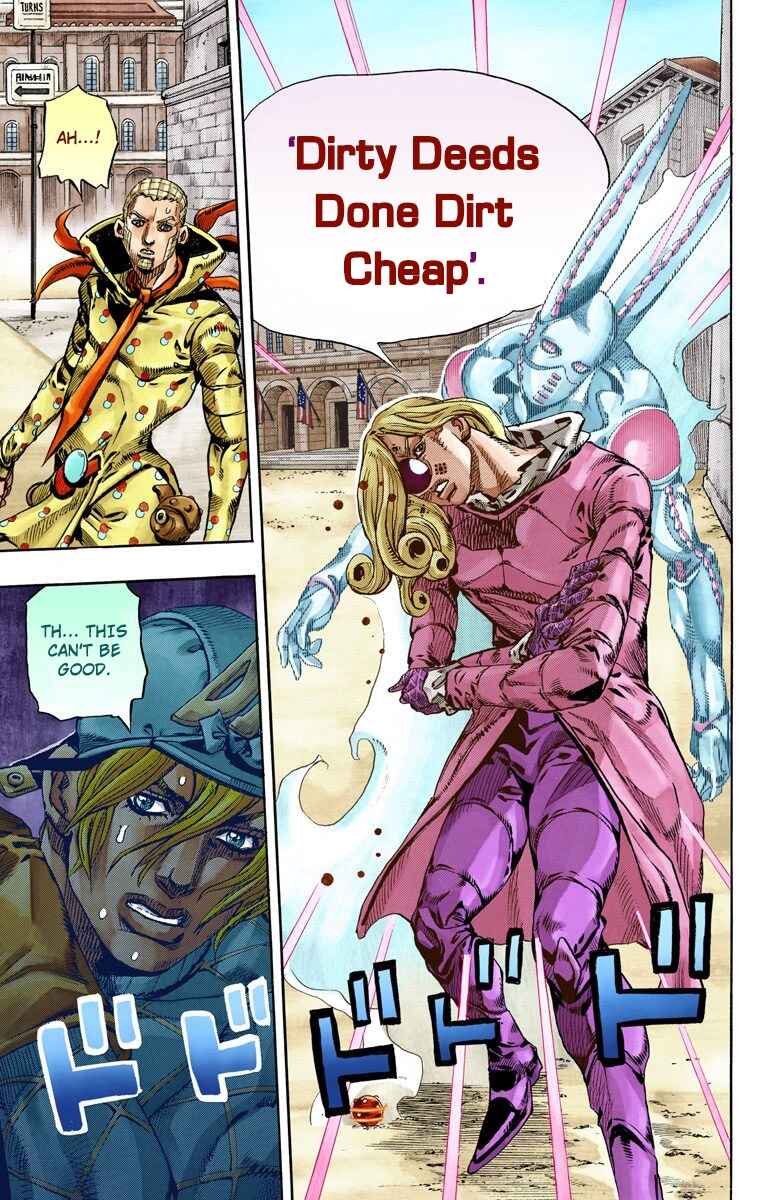 JoJo no Kimyou na Bouken: Part 7 - Steel Ball Run Color-ban Chapter 69 - Page 8