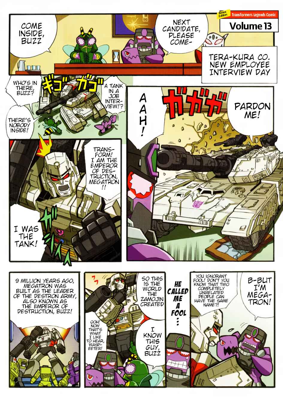 Transformers Legends Chapter 23.1 - Page 1