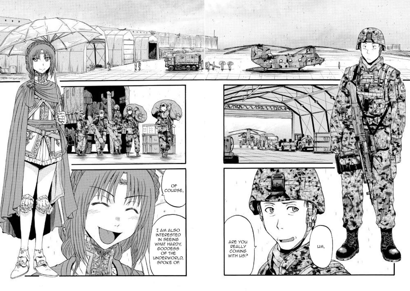 GATE - Jieitai Kanochi nite, Kaku Tatakaeri Chapter 92 - Page 4