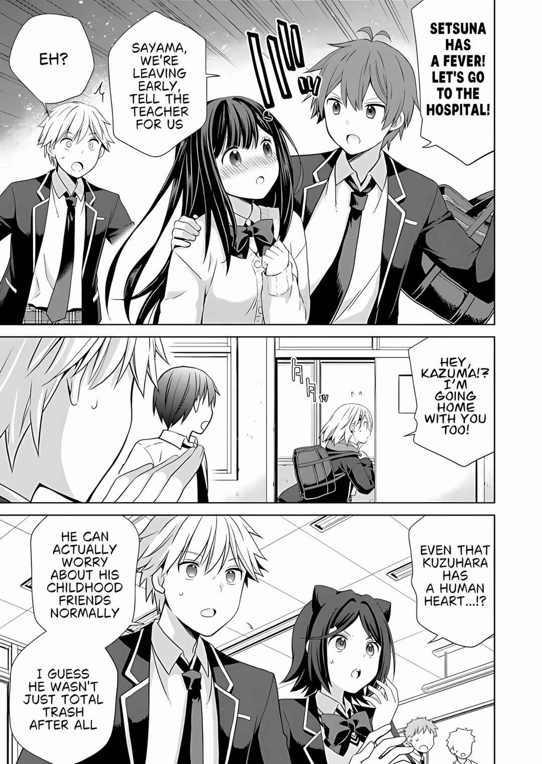 Osananajimi-tachi ga Ninki Idol ni Natta: Amaama na Kanojo-tachi wa Ore ni Mitsuide Kureteiru Chapter 2.1 - Page 10