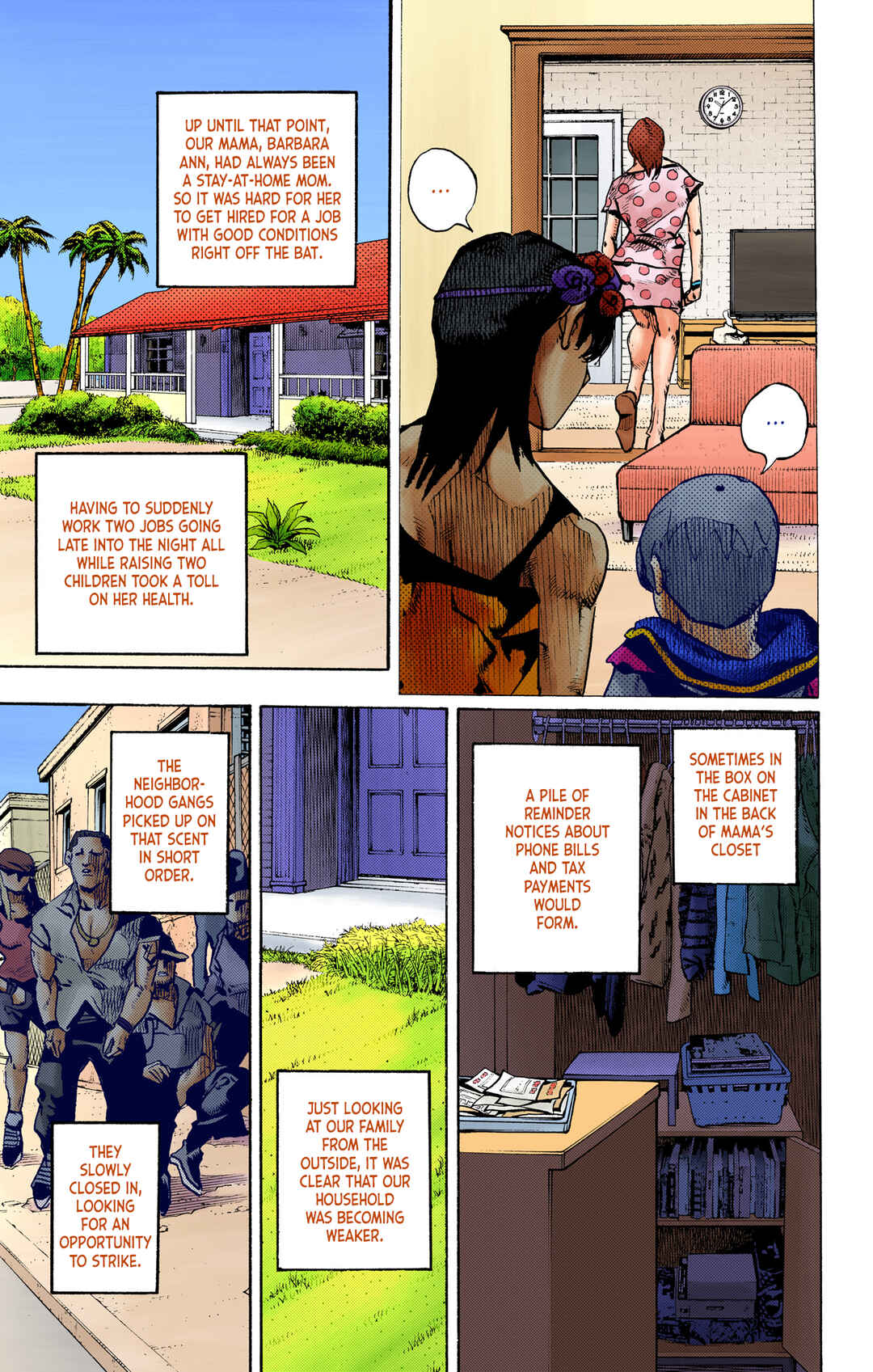 JoJo no Kimyou na Bouken Dai-9-bu: The JOJOLands Color-ban Chapter 13 - Page 34