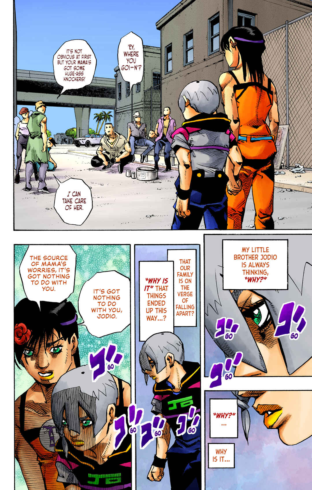 JoJo no Kimyou na Bouken Dai-9-bu: The JOJOLands Color-ban Chapter 13 - Page 35