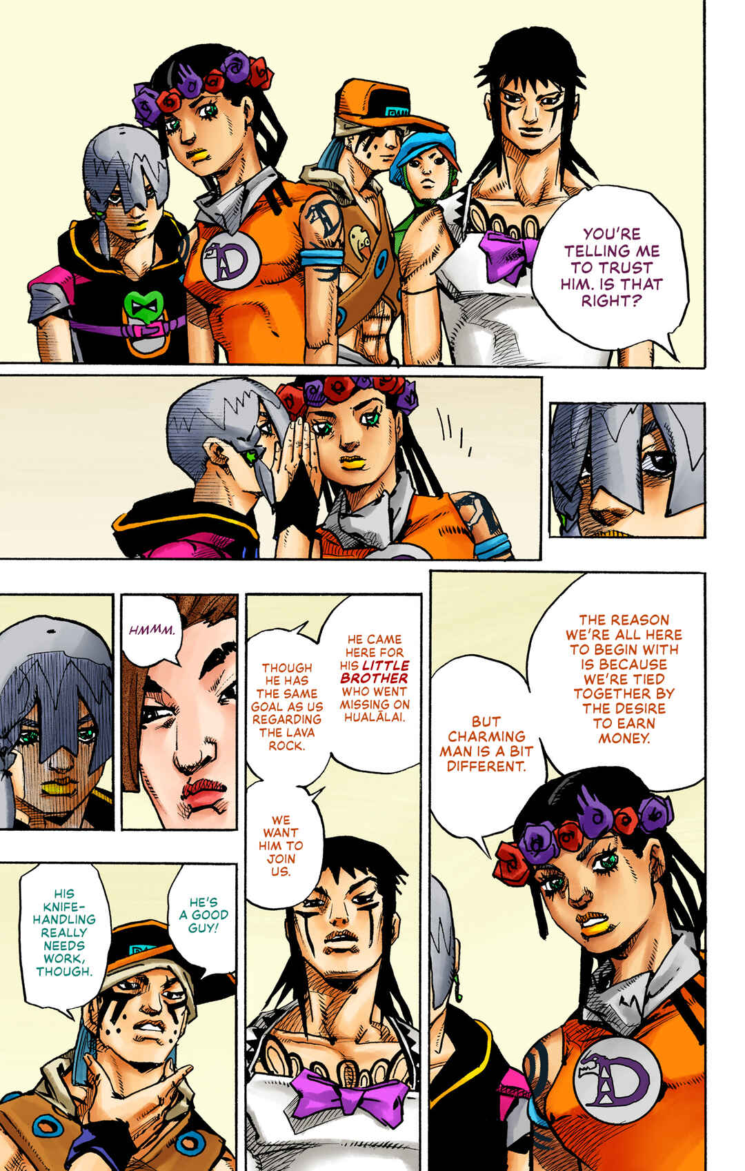 JoJo no Kimyou na Bouken Dai-9-bu: The JOJOLands Color-ban Chapter 13 - Page 40