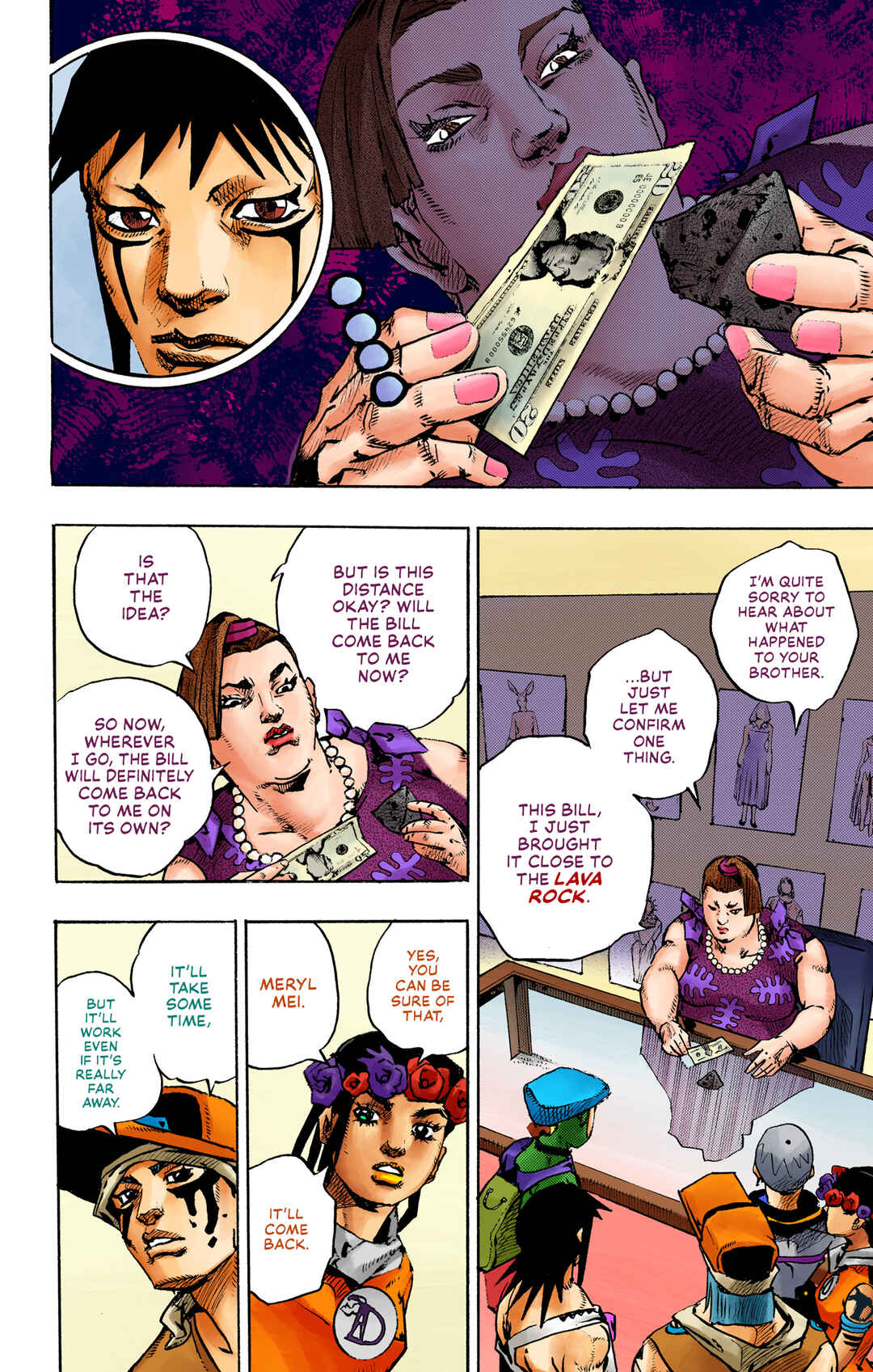 JoJo no Kimyou na Bouken Dai-9-bu: The JOJOLands Color-ban Chapter 13 - Page 45