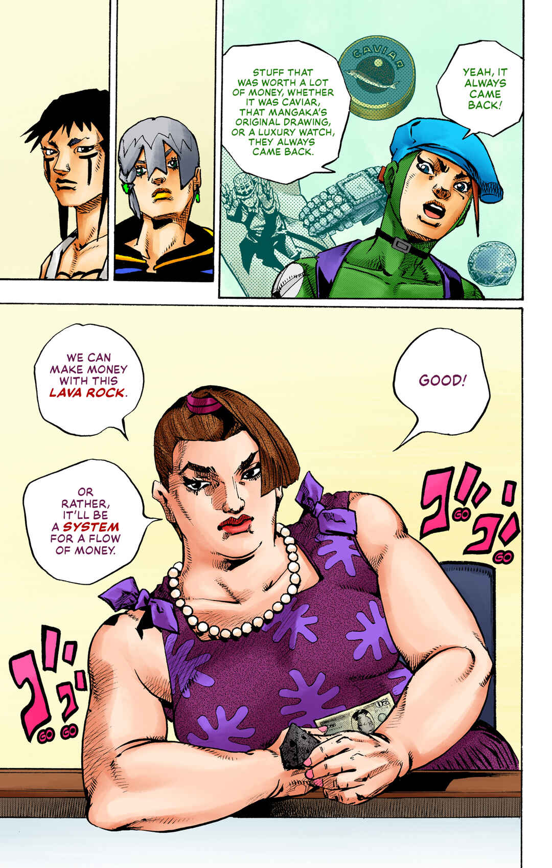 JoJo no Kimyou na Bouken Dai-9-bu: The JOJOLands Color-ban Chapter 13 - Page 46