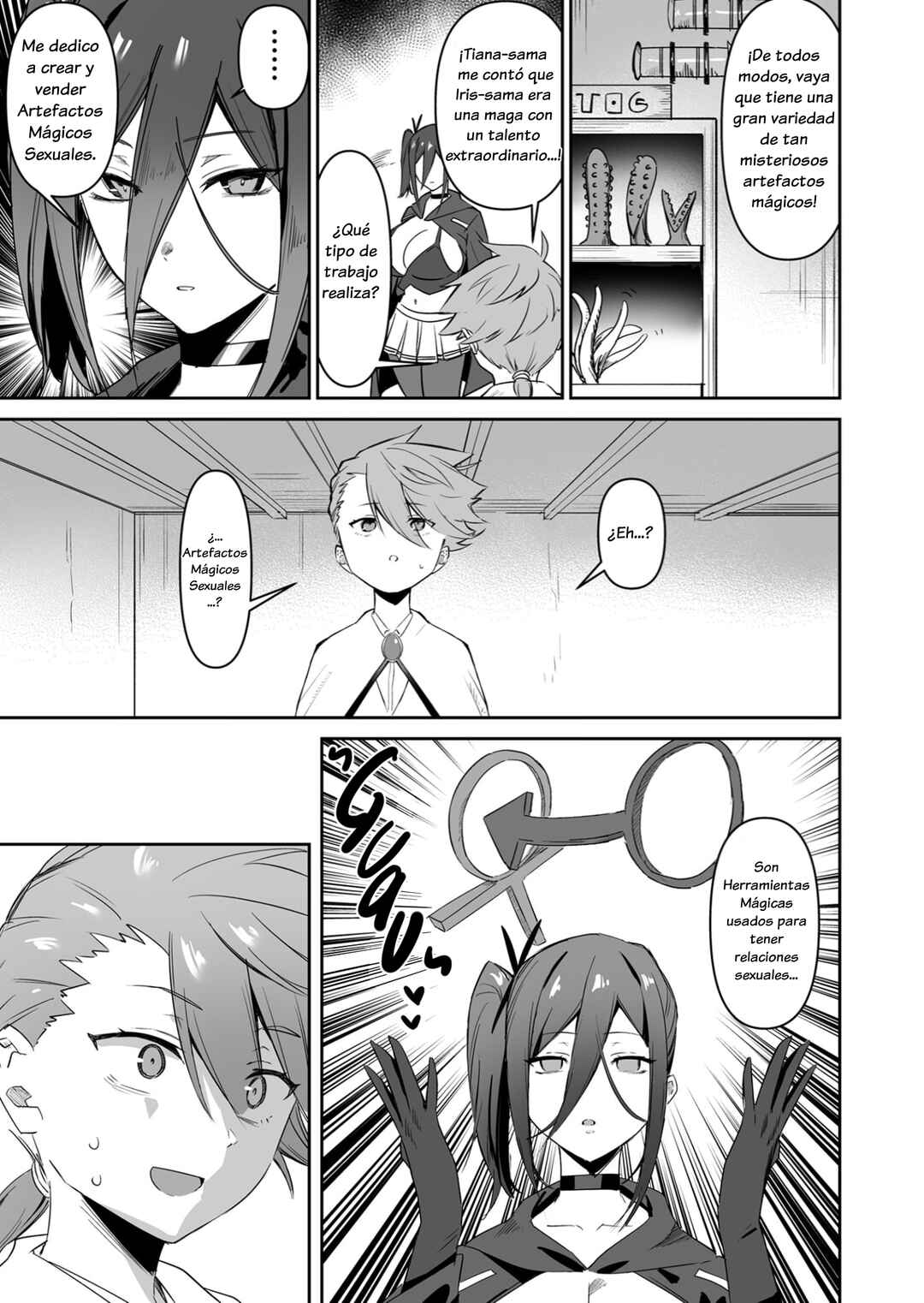 Airisu no Fushigi na Madooguten  ~Tensai Mahotsukai ni Deshiri Shita to Omottara Soko wa Otona no Omise Deshita~ Chapter 1 - Page 14