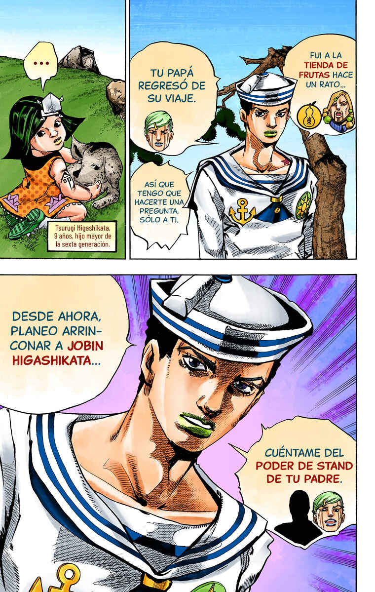 JoJo no Kimyou na Bouken: Part 8 - JoJolion Color-ban Chapter 34 - Page 13